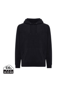 Felpa con cappuccio IQONIQ Trivor in micropile poliestere ri